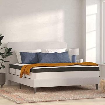 Flash Furniture Capri Comfortable Sleep 12 Inch Hybrid Pocket Spring Mattress, King Mattress