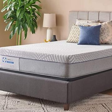 Sealy Posturepedic Hybrid Lacey Soft Feel Mattress and 5-Inch Foundation, King