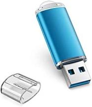 TOPESEL 256GB USB 3.0 Flash Drive High Speed 256G 256G USB Drive (Blue)