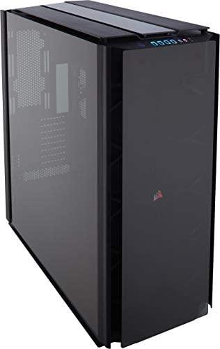 Corsair Obsidian Series 1000D Super-Tower Case, Smoked Tempered Glass, Aluminum Trim