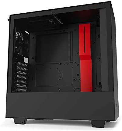 NZXT H510 - CA-H510B-BR - Compact ATX Mid-Tower PC Gaming Case - Front I/O USB Type-C Port