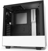 NZXT H510 - Compact ATX Mid-Tower PC Gaming Case - Front I/O USB Type-C, Tempered Glass Side Panel