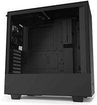 NZXT H510 - CA-H510B-B1 - Compact ATX Mid-Tower PC Gaming Case - Front I/O USB Type-C Port