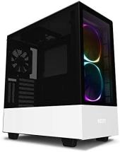 NZXT H510 Elite - CA-H510E-W1 - Premium Mid-Tower ATX Case PC Gaming Case, White/Black