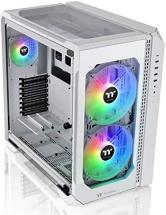 Thermaltake View 51 Snow Motherboard Sync ARGB E-ATX Full Tower Gaming Computer Case, White