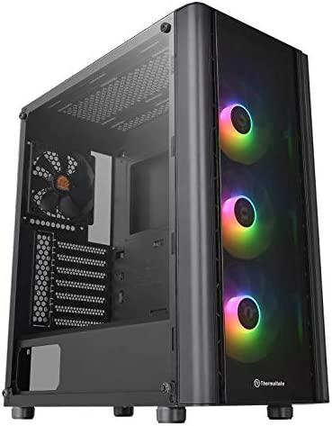 Thermaltake V250 Motherboard Sync ARGB ATX Mid-Tower Chassis with 3 120mm 5V Addressable RGB Fan