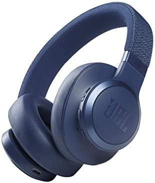 JBL Live 660NC - Wireless Over-Ear Noise Cancelling Headphones, Blue