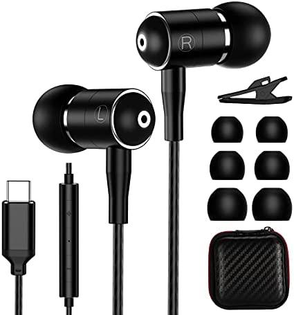 ACAGET Galaxy S22 Ultra Earbuds Noise Cancelling Wired Type C Earphones