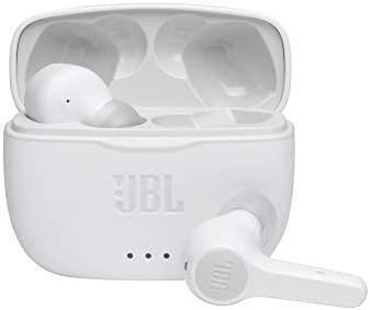 JBL Tune 215TWS True Wireless Earbud Headphones - JBL Pure Bass Sound, Bluetooth, White