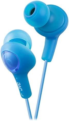 JVC HAFX5A Gumy Plus Inner Ear Headphones (Blue)