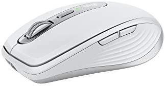 Logitech MX Anywhere 3 for Mac Compact Performance Mouse,Wireless, Pale Grey