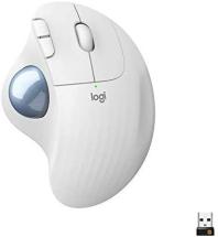 Logitech ERGO M575 Wireless Trackball Mouse, Off White