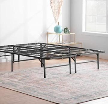 Linenspa Linenspa 14 Inch Folding Metal Platform Bed Frame - 13 Inches of Clearance - Twin XL