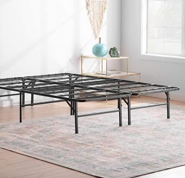 Linenspa Linenspa 14 Inch Folding Metal Platform Bed Frame - 13 Inches of Clearance - Queen