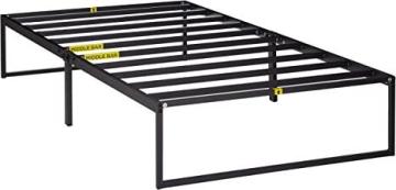Zinus Lorelai 12 Inch Metal Platform Bed Frame Mattress Foundation with Steel Slat Support, Twin