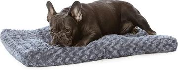 Amazon Basics Pet Dog Bed Pad, 29 x 21 x 3 Inch - Small, Gray Swirl