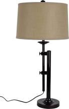 Décor Decor Therapy Aberman Adjustable Height Table Lamp, zadar Bronze