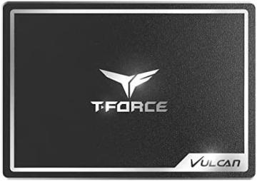 TEAMGROUP T-Force Vulcan 1TB with DRAM Cache 3D NAND TLC 2.5 Inch SATA III