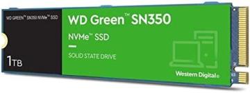 Western Digital 1TB WD Green SN350 NVMe  - Gen3 PCIe, QLC, M.2 2280 SSD Drive