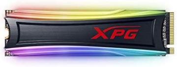 XPG S40G 512GB RGB 3D NAND PCIe Gen3x4 NVMe 1.3 M.2 2280 SSD Drive