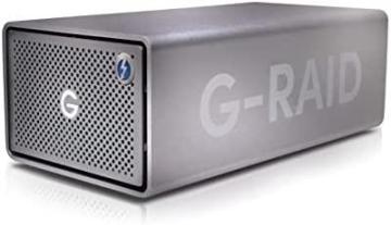 SanDisk Professional G-RAID 2 12TB 2-Bay RAID Array (2 x 6TB, Thunderbolt 3 / USB 3.2 Gen 1 )