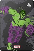 Seagate PS4 Game Drive Marvel's Avengers LE - Hulk 2TB External HDD - USB 3.0, Metallic Gray