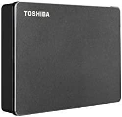 Toshiba Canvio Gaming 4TB External HDD USB 3.0, Black