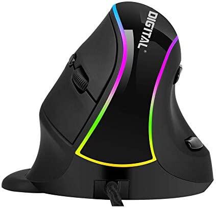 J-Tech Digital Ergonomic Mouse with Wired Connection