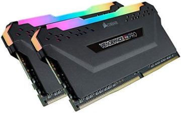 CORSAIR VENGEANCE RGB PRO (2x16GB) DDR4 3600 (PC4-28800) C18 – Black