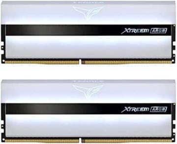 TEAMGROUP T-Force Xtreem ARGB 3600MHz CL14 32GB (2x16GB) PC4-28800 DDR4 DRAM White