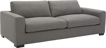Stone & Beam Westview Extra-Deep Down-Filled Sofa Couch, 89"W, Smoke
