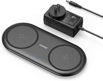 Anker Wireless Charger, PowerWave 10 Dual Pad, Qi Certified