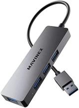 MAVINEX USB 3.0 Hub Aluminum 4 Ports