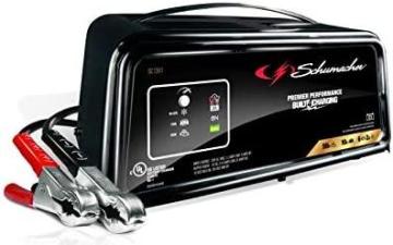 Schumacher SC1361 Fully Automatic Battery Charger, Maintainer, and Starter