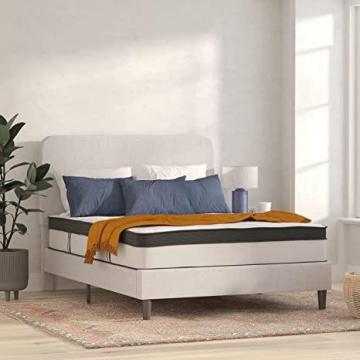 Flash Furniture Capri Comfortable Sleep 12 Inch Hybrid Pocket Spring Mattress, Queen