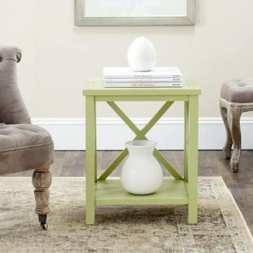 Safavieh American Homes Collection Candence Barley Cross Back End Table