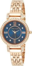 Anne Klein Women's Premium Crystal Accented Bracelet Watch,