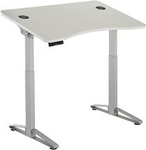 Safco Products Defy Electric Height Adjustable Sit to Stand Desk