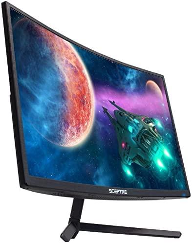 Sceptre Curved 24" Gaming Monitor 1080p, Black