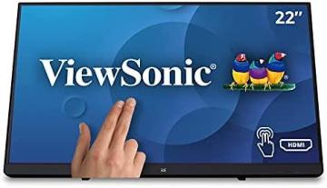 ViewSonic TD2230 22 Inch 1080p 10-Point Multi Touch Screen IPS Monitor, Black