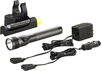 Streamlight 75458 Stinger DS LED HL Rechargeable Dual Switch Flashlight, Black