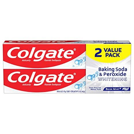 Colgate-Palmolive Baking Soda and Peroxide Whitening Toothpaste - 6 ounce