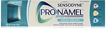 Sensodyne ProNamel Flouride Toothpaste Fresh Wave , 4 Ounce