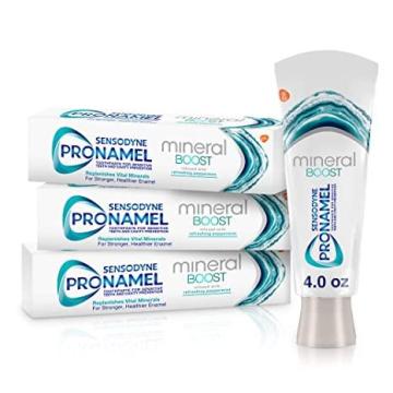 Sensodyne Pronamel Mineral Boost Enamel Toothpaste for Sensitive Teeth, Peppermint - 4 Ounces