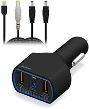 BatPower CCL2 High Power Delivery 120W Laptop Car Charger Compatible with Lenovo ThinkPad