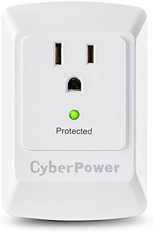CyberPower CSB100W Essential Surge Protector, Wall Tap