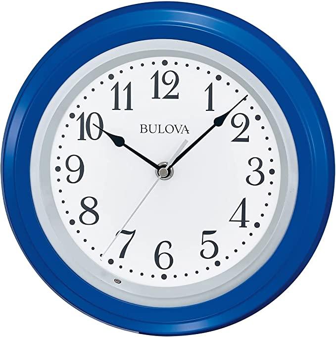 Bulova Clocks Model C4893 Beacon, Blue