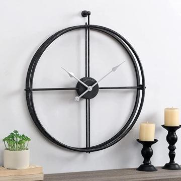 FirsTime & Co. Black Alwan Wall Clock, 25 x 2.5 x 27.75 inches