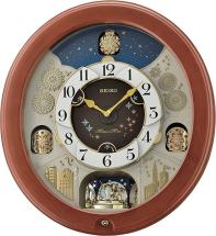 SEIKO Melodies in Motion Wall Clock, Bright Starry Night