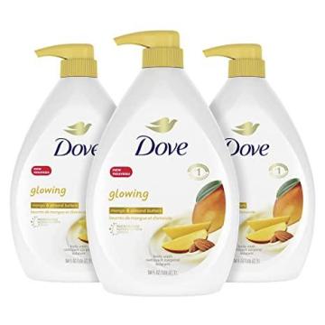 Dove Body Wash to Revitalize and Refresh Skin Mango Butter and Almond Butter, 34 oz